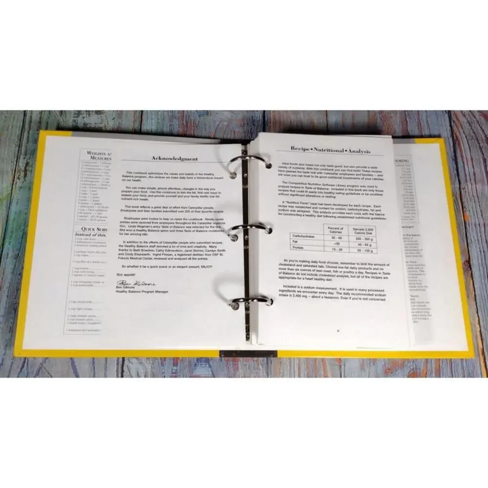 Taste of Balance Cookbook - Caterpillar Employee Health‎ Initiative